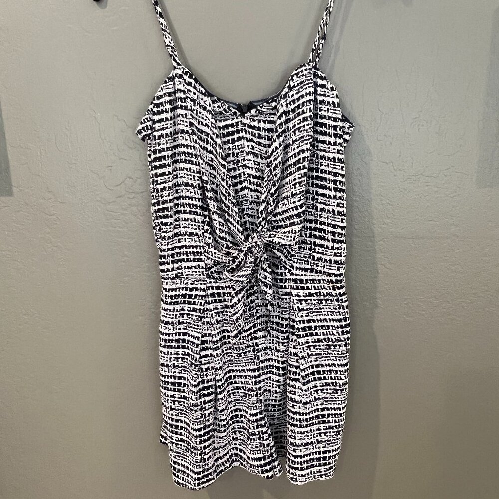 Sugarlips Blue & White Romper